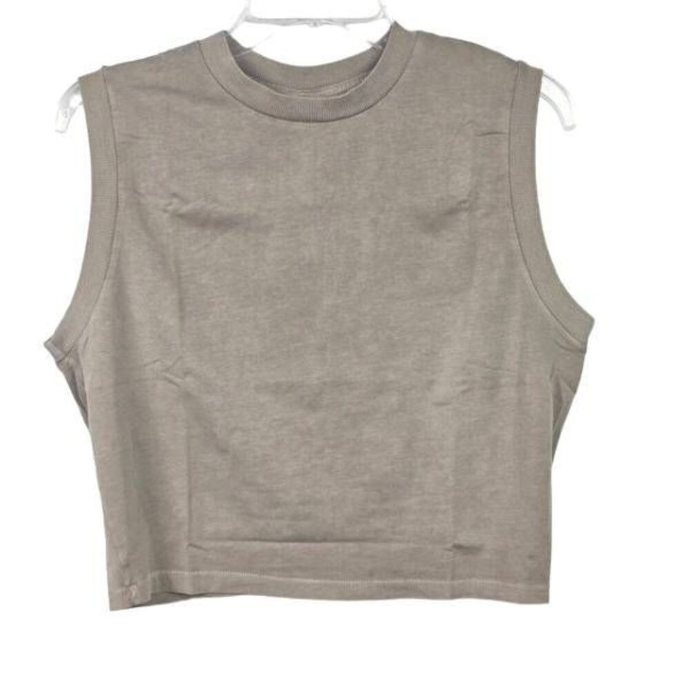 Skims Cotton Cropped Tank Nwt